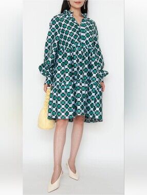 Stine Goya mini flared dress